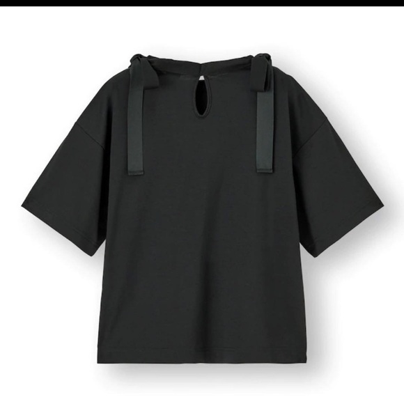 GU x undercover ribbon tee shirt black size small - Picture 2 of 8